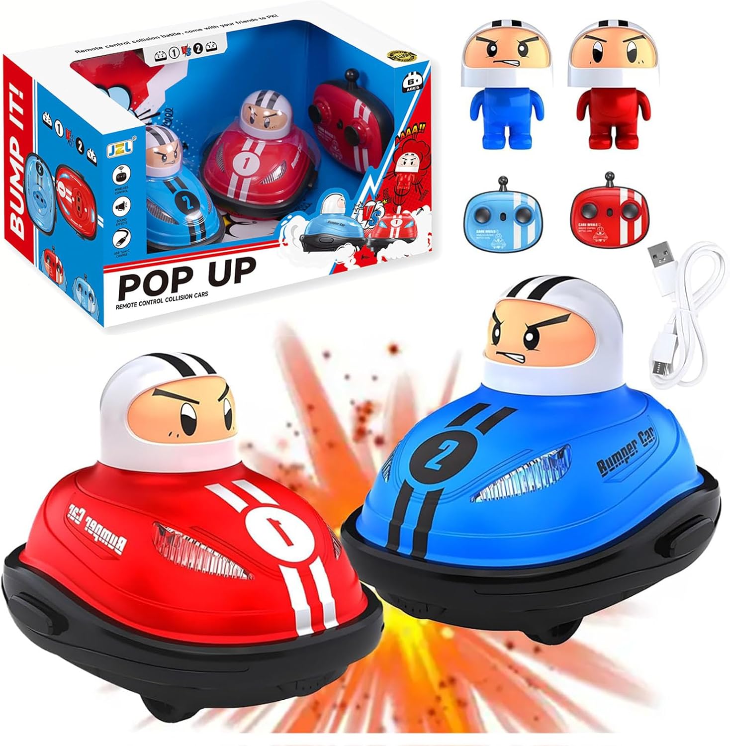 POP-UP Remote Control Collision Cars