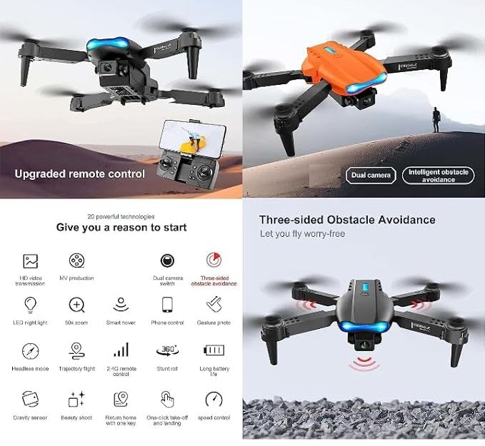 E99 Pro Drone Camera with free shipping in all UAE